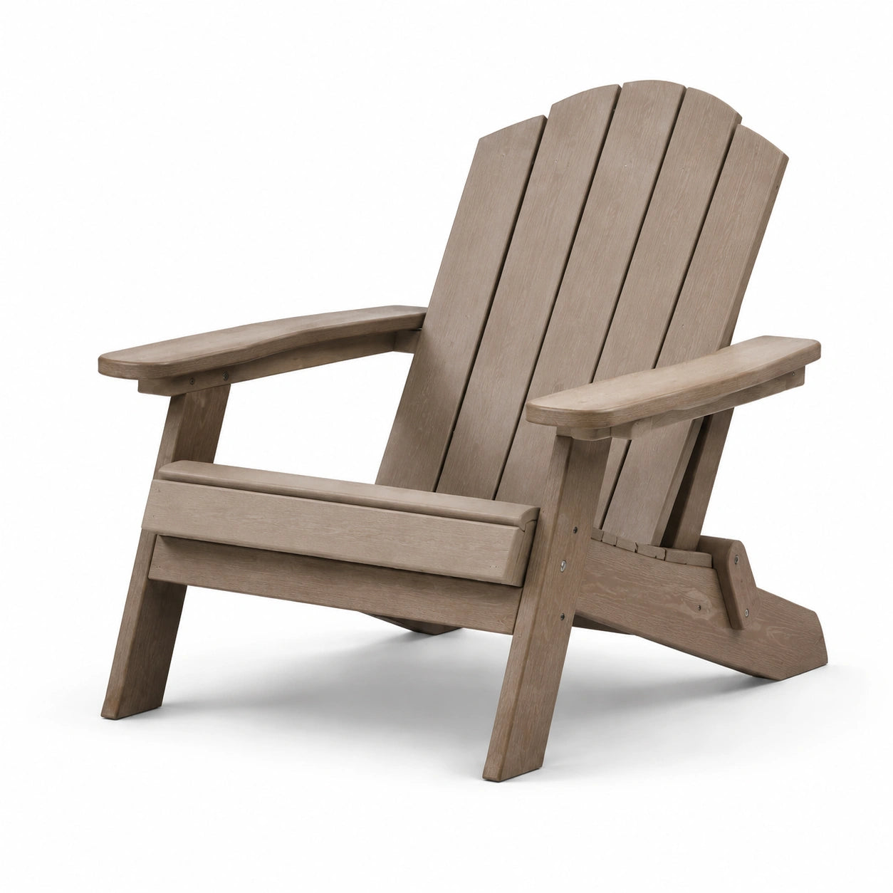 Silla de Madera Marrón para Exterior 90 cm x 75 cm x 85 cm