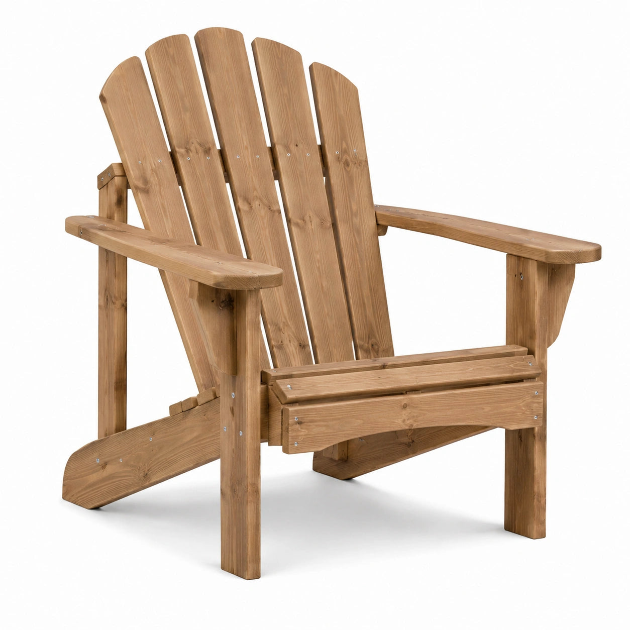 Silla Adirondack de Madera para Exteriores